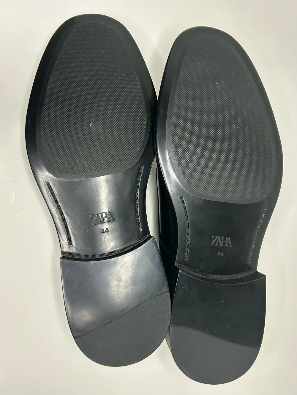 Zara Men’s Black Pointed Toe Derby Dress Shoe Size 11 (44) NWT